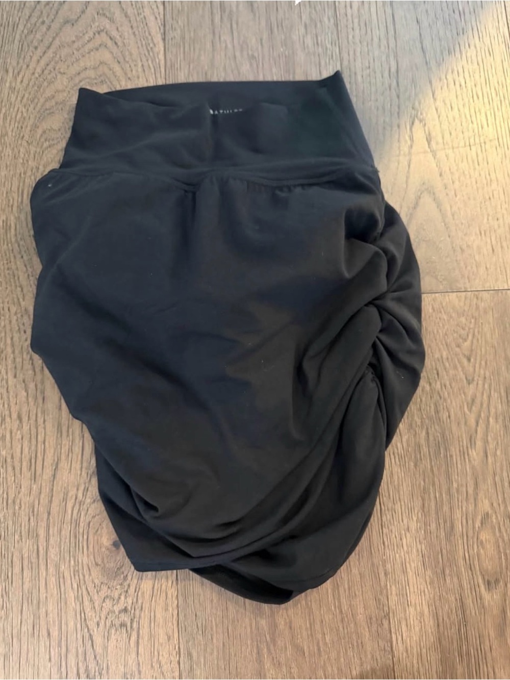 Black Ruched Women’s Skirt - athleta